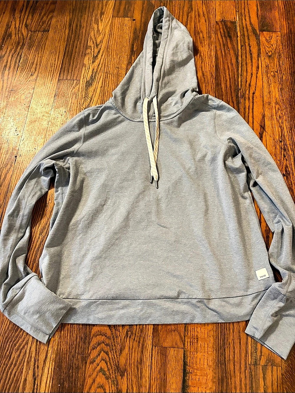 🎉Vuori The Rise and Shine Hoodie Light Blue/Gray Small women’s!